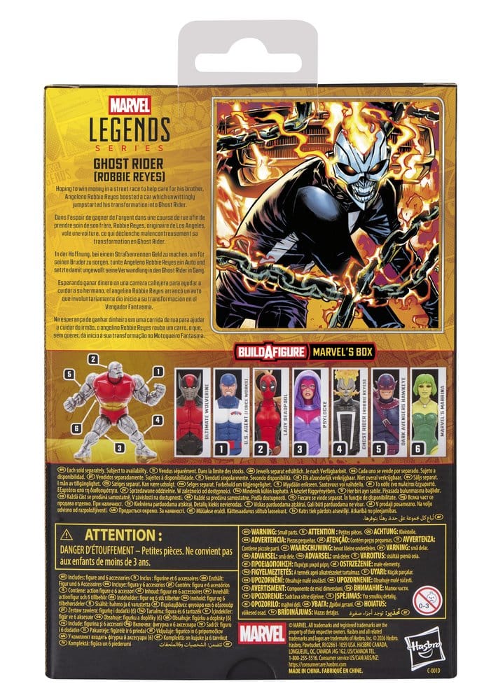 Marvel Legends figurine Ghost Rider (Robbie Reyes) (BAF: Marvel's Box) 15 cm