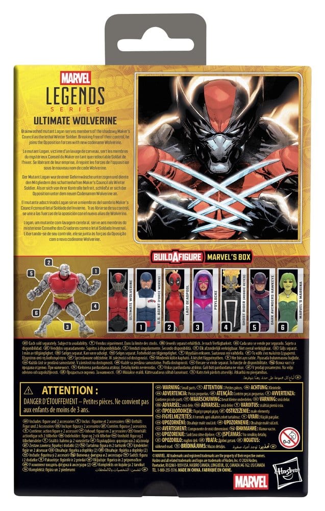 Marvel Legends figurine Ultimate Wolverine 15 cm