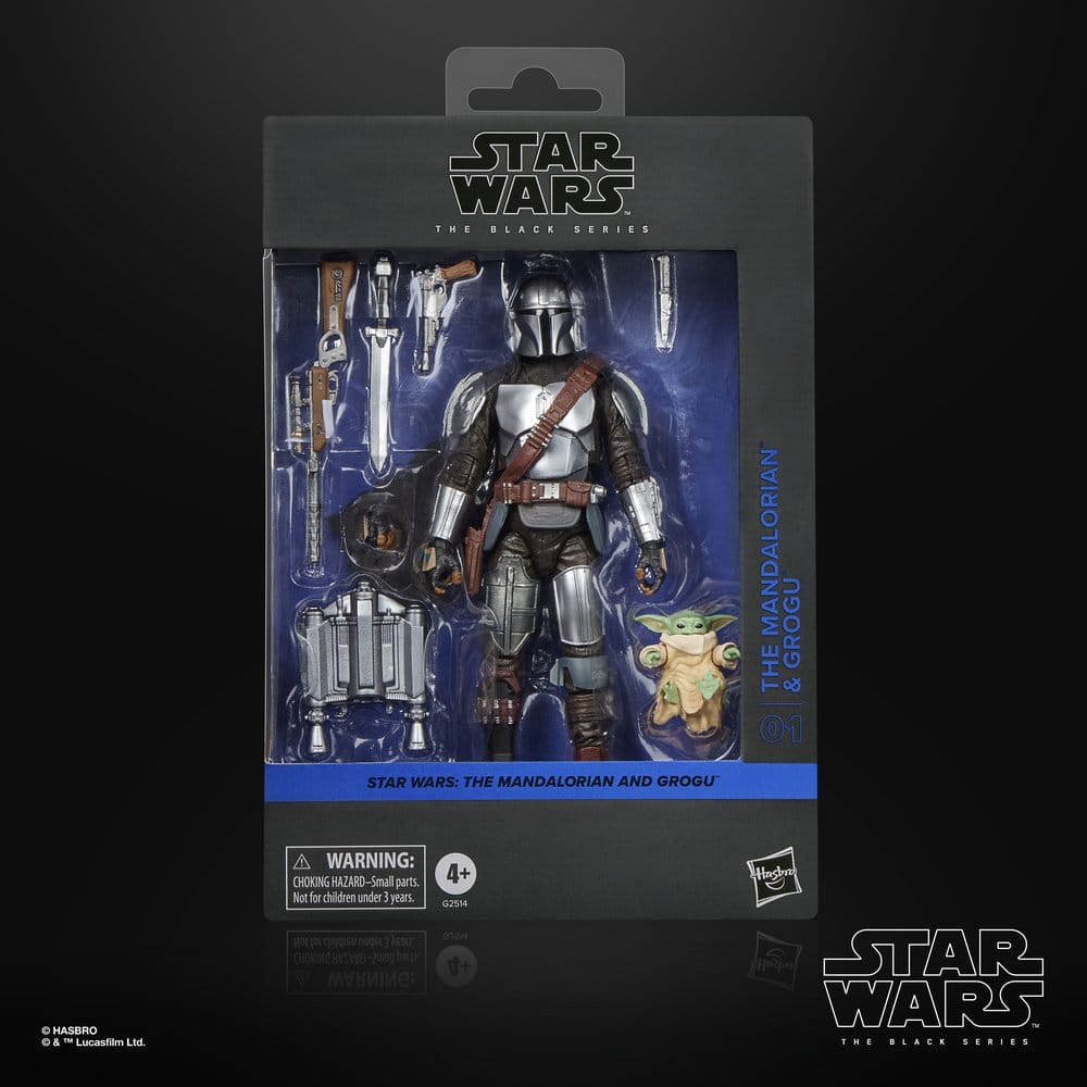 Star Wars: The Mandalorian & Grogu Black Series figurine The Mandalorian & Grogu 15 cm