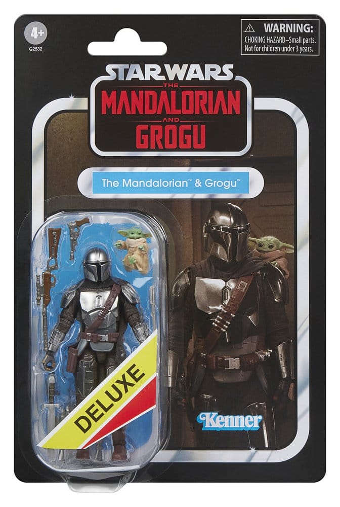 Star Wars: The Mandalorian & Grogu Vintage Collection figurine The Mandalorian & Grogu 10 cm