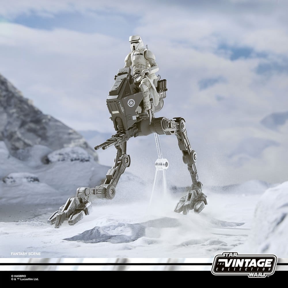 Star Wars: The Mandalorian & Grogu Vintage Collection véhicule Imperial Remnant AT-RT 10 cm