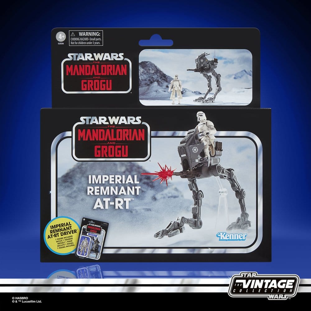 Star Wars: The Mandalorian & Grogu Vintage Collection véhicule Imperial Remnant AT-RT 10 cm