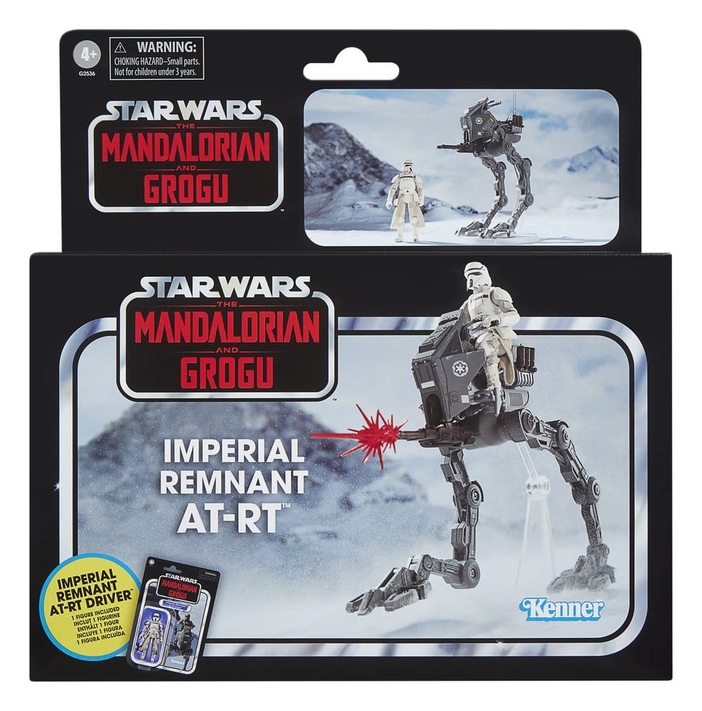Star Wars: The Mandalorian & Grogu Vintage Collection véhicule Imperial Remnant AT-RT 10 cm