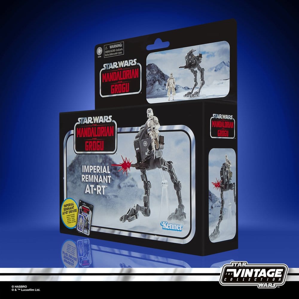 Star Wars: The Mandalorian & Grogu Vintage Collection véhicule Imperial Remnant AT-RT 10 cm