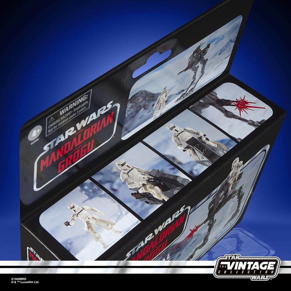 Star Wars: The Mandalorian & Grogu Vintage Collection véhicule Imperial Remnant AT-RT 10 cm