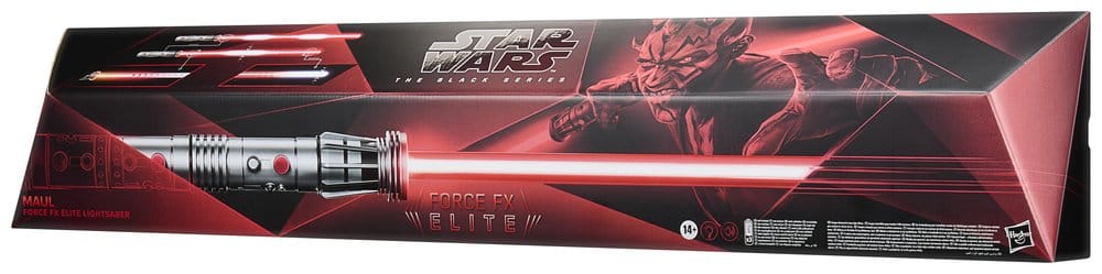 Star Wars: Maul - Shadow Lord Black Series réplique sabre laser Force FX Elite Maul