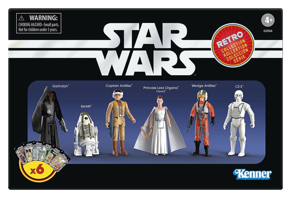 Star Wars Episode IV Retro Collection pack 6 figurines 10 cm