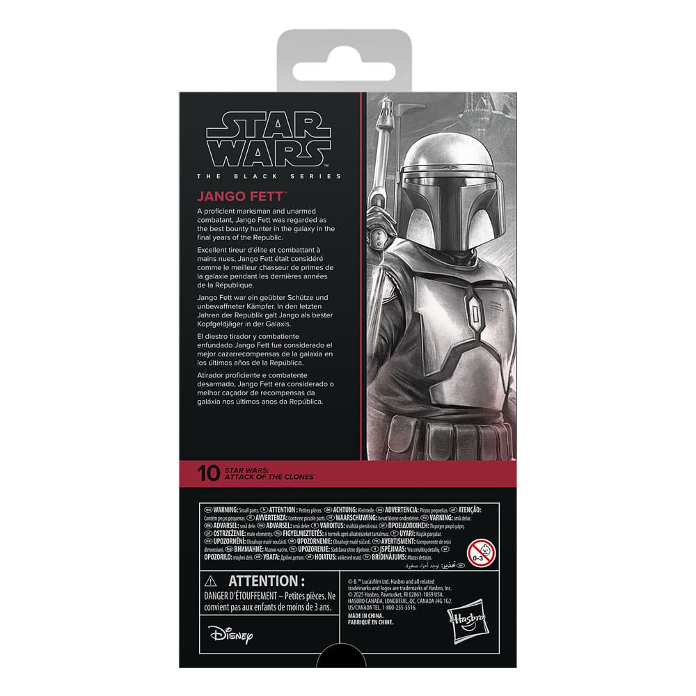 Star Wars Episode II Black Series figurine Jango Fett 15 cm