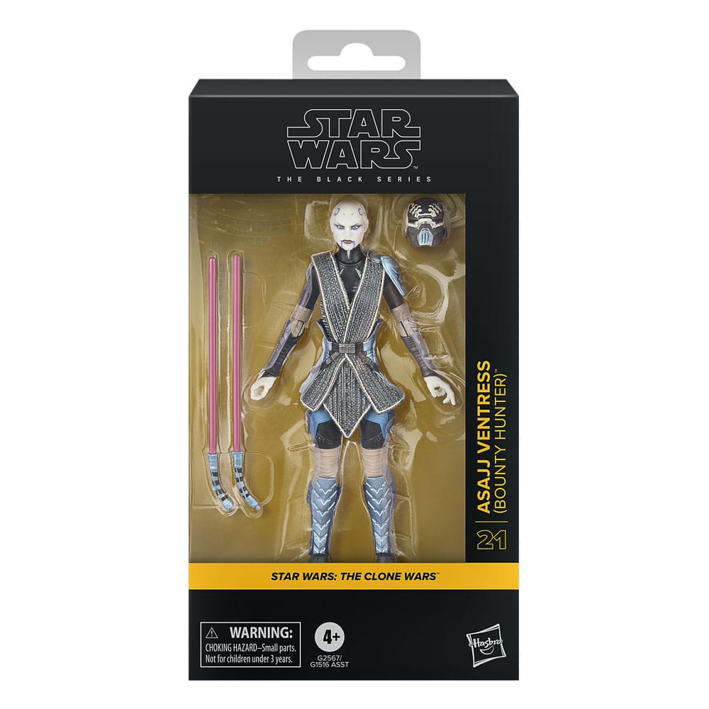 Star Wars: The Clone Wars Black Series figurine Asajj Ventress (Bounty Hunter) 15 cm