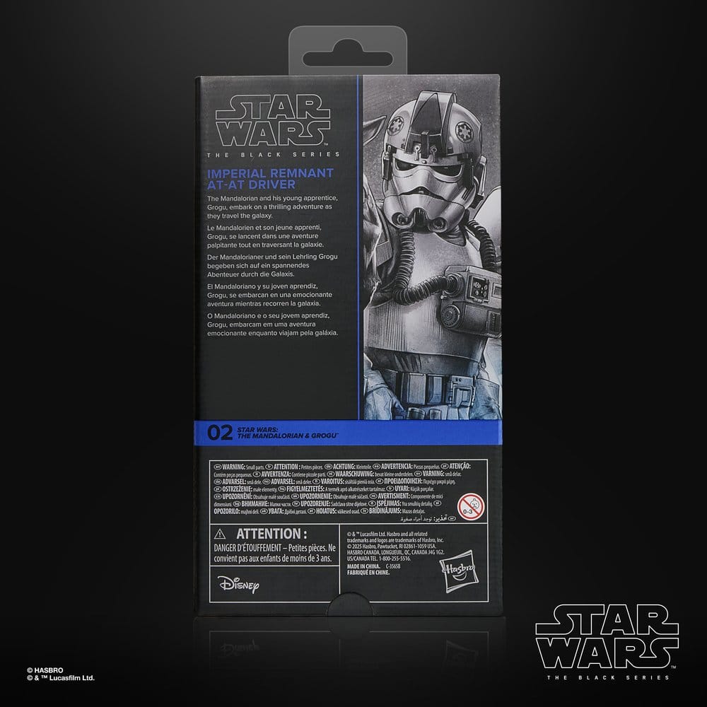 Star Wars: The Mandalorian & Grogu Black Series figurine Imperial Remnant AT-AT Driver 15 cm
