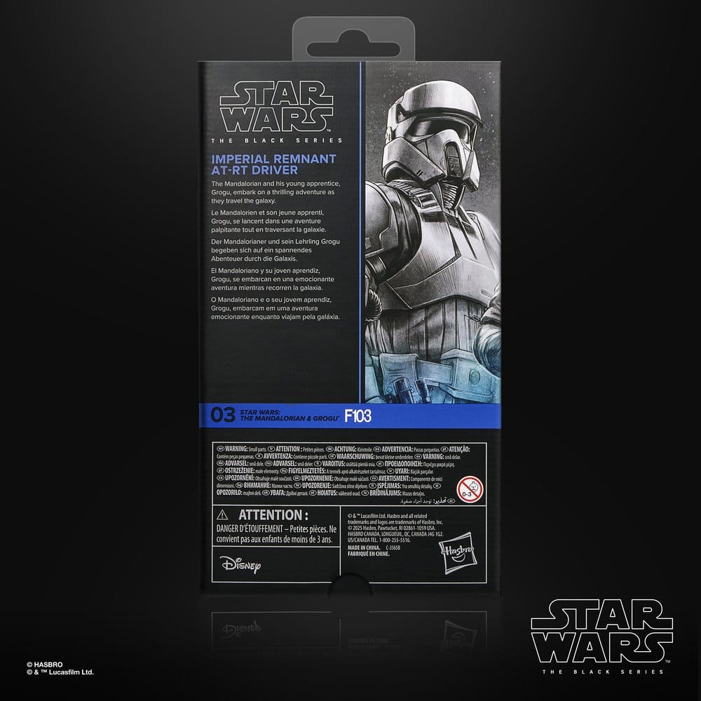 Star Wars: The Mandalorian & Grogu Black Series figurine Imperial Remnant AT-RT Driver 15 cm