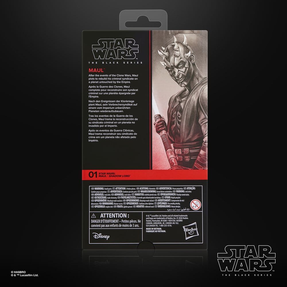 Star Wars: Maul - Shadow Lord Black Series figurine Maul 15 cm