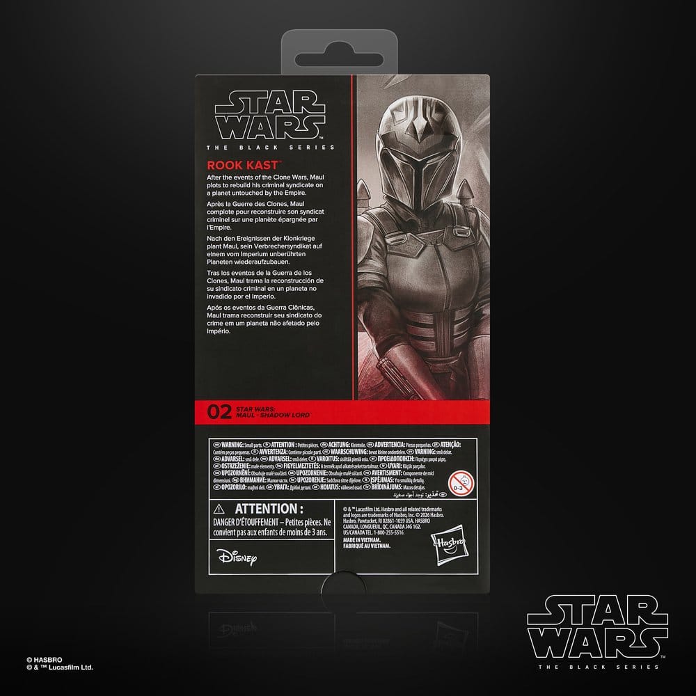 Star Wars: Maul - Shadow Lord Black Series figurine Rook Kast 15 cm