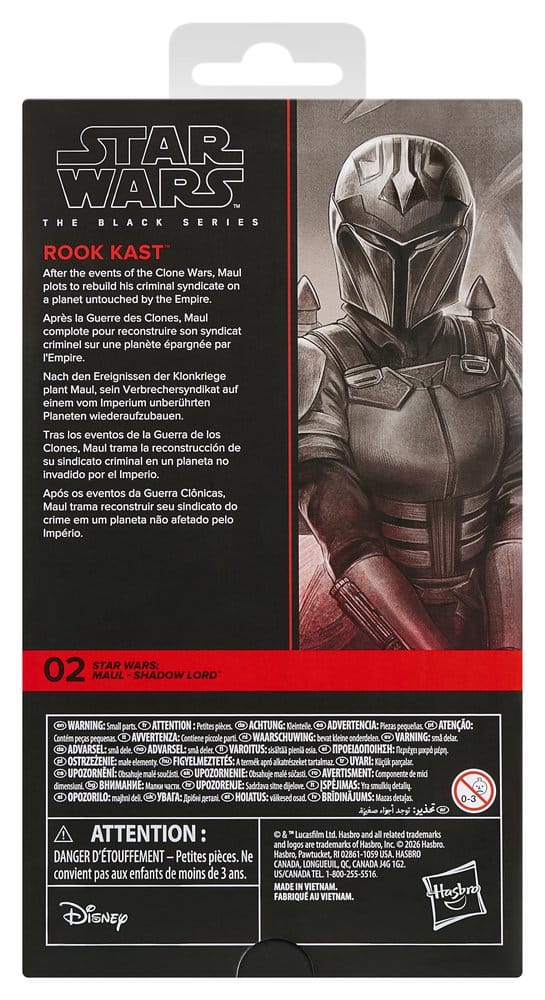 Star Wars: Maul - Shadow Lord Black Series figurine Rook Kast 15 cm
