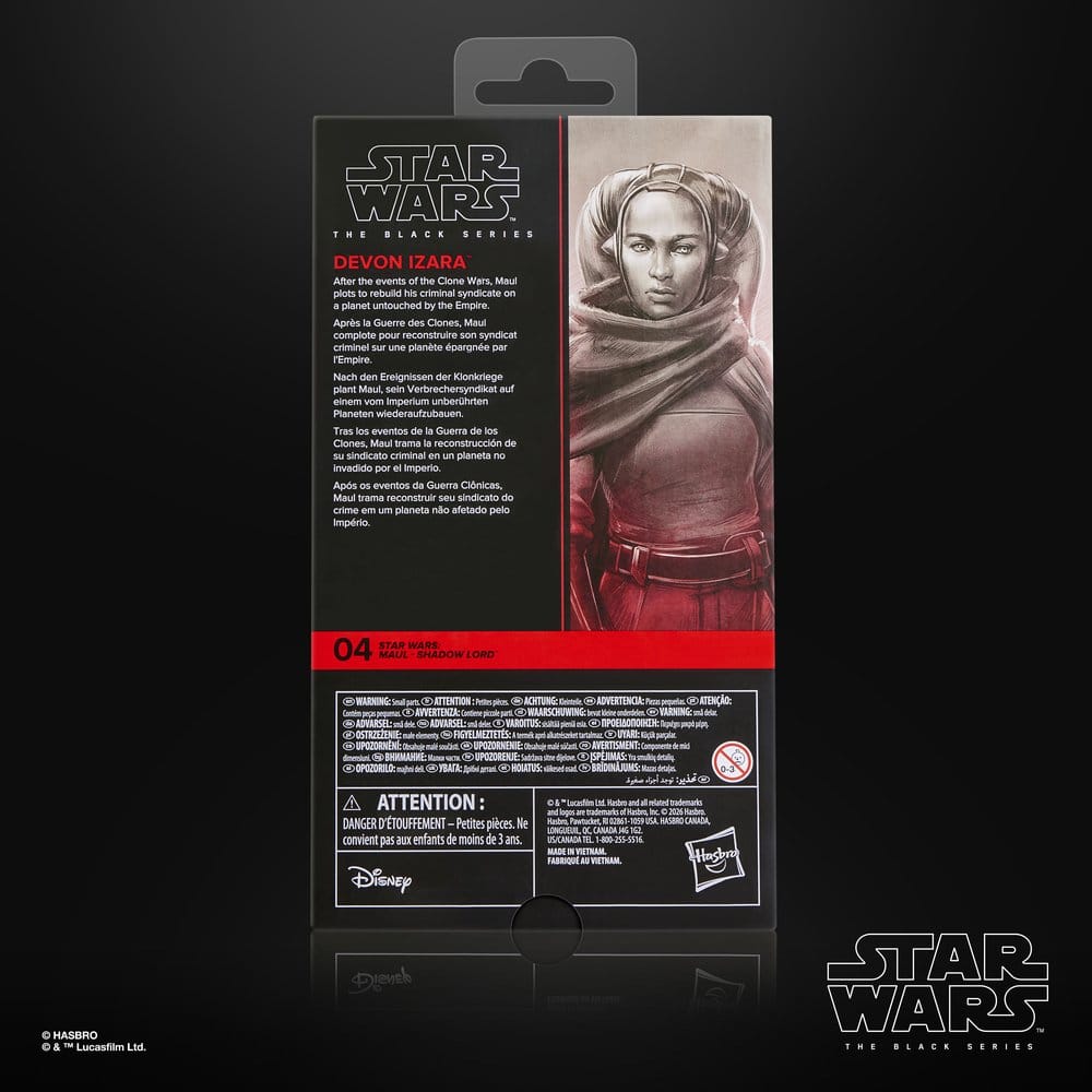 Star Wars: Maul - Shadow Lord Black Series figurine Devon Izara 15 cm