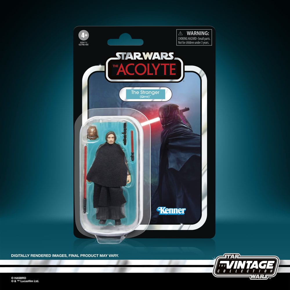 Star Wars: The Acolyte Vintage Collection figurine The Stranger (Qimir) 10 cm