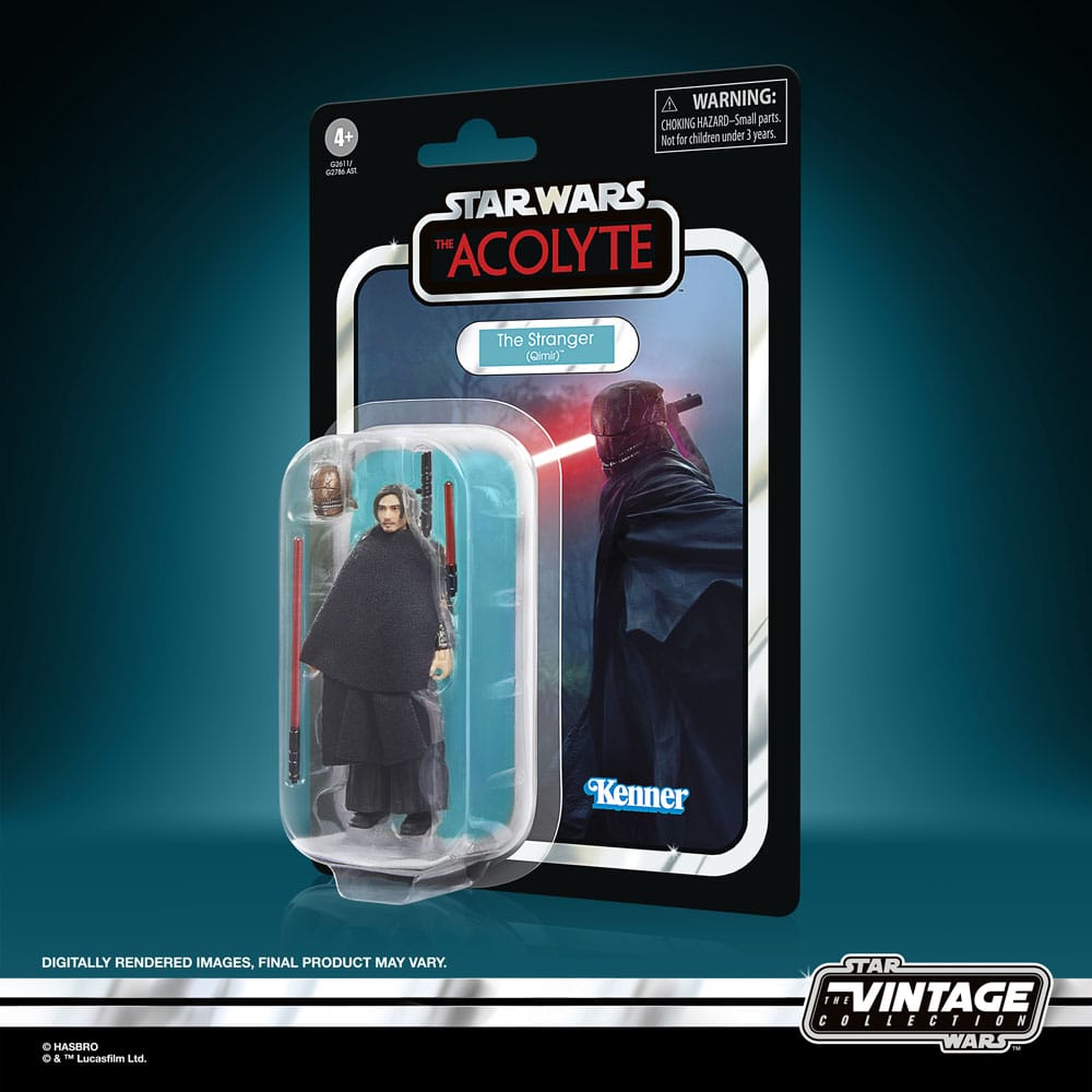 Star Wars: The Acolyte Vintage Collection figurine The Stranger (Qimir) 10 cm