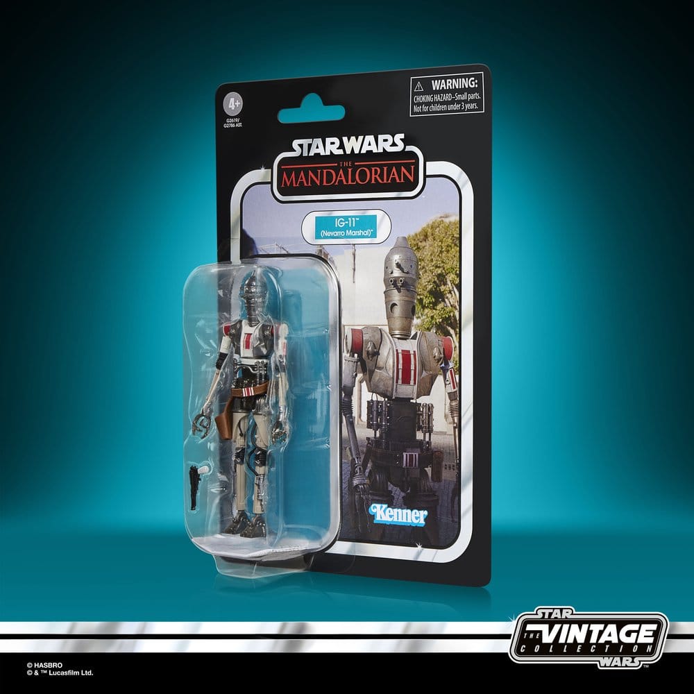 Star Wars: The Mandalorian Vintage Collection figurine IG-11 (Nevarro Marshal) 10 cm