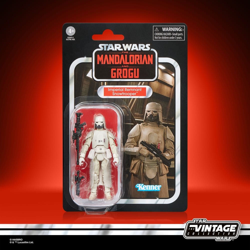 Star Wars: The Mandalorian & Grogu Vintage Collection figurine Imperial Remnant Snowtrooper 10 cm