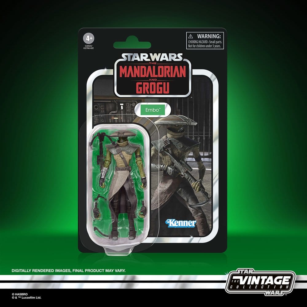 Star Wars : Le Mandalorien et Grogu Vintage Collection figurine Embo 10 cm