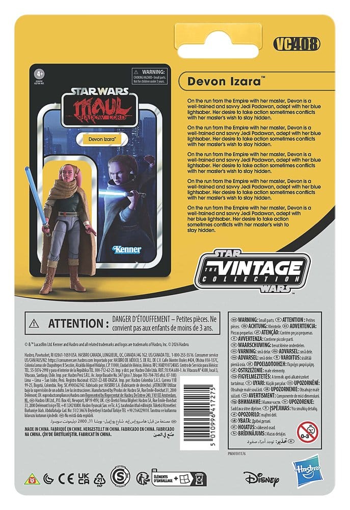 Star Wars : Maul : Seigneur de l'ombre Vintage Collection figurine Devon Izara 10 cm