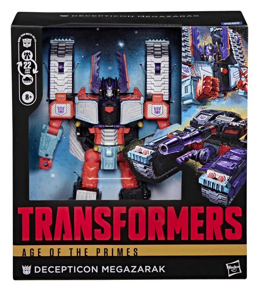 Transformers Age of the Primes Leader Class figurine Megazarak 19 cm