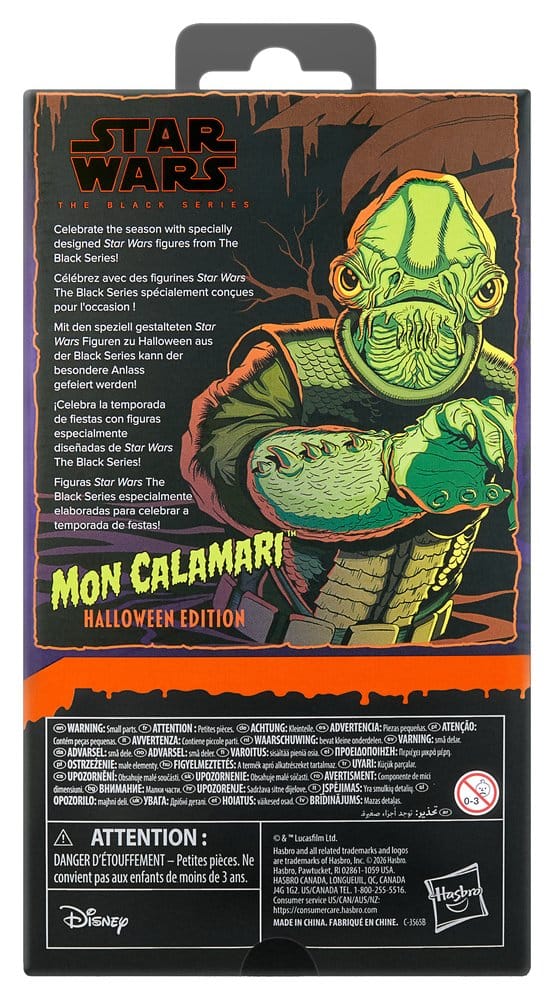 Star Wars Black Series figurine Mon Calamari (Halloween Edition) 15 cm