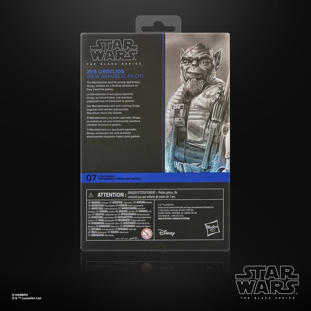 Star Wars : Le Mandalorien et Grogu Black Series figurine Garazeb “Zeb” Orrelios 15 cm