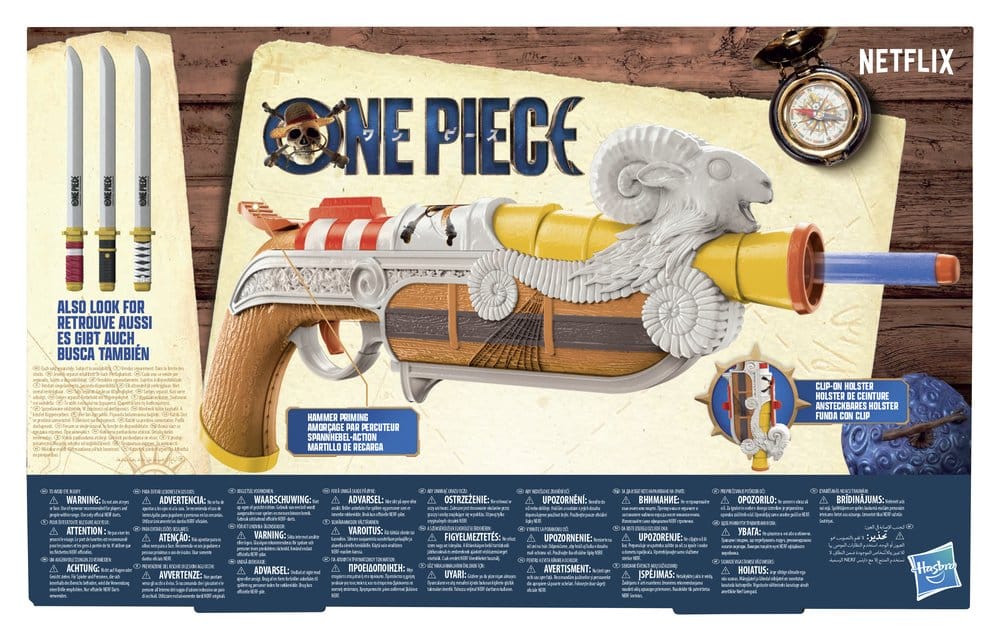 One Piece NERF blaster à fléchettes Going Merry