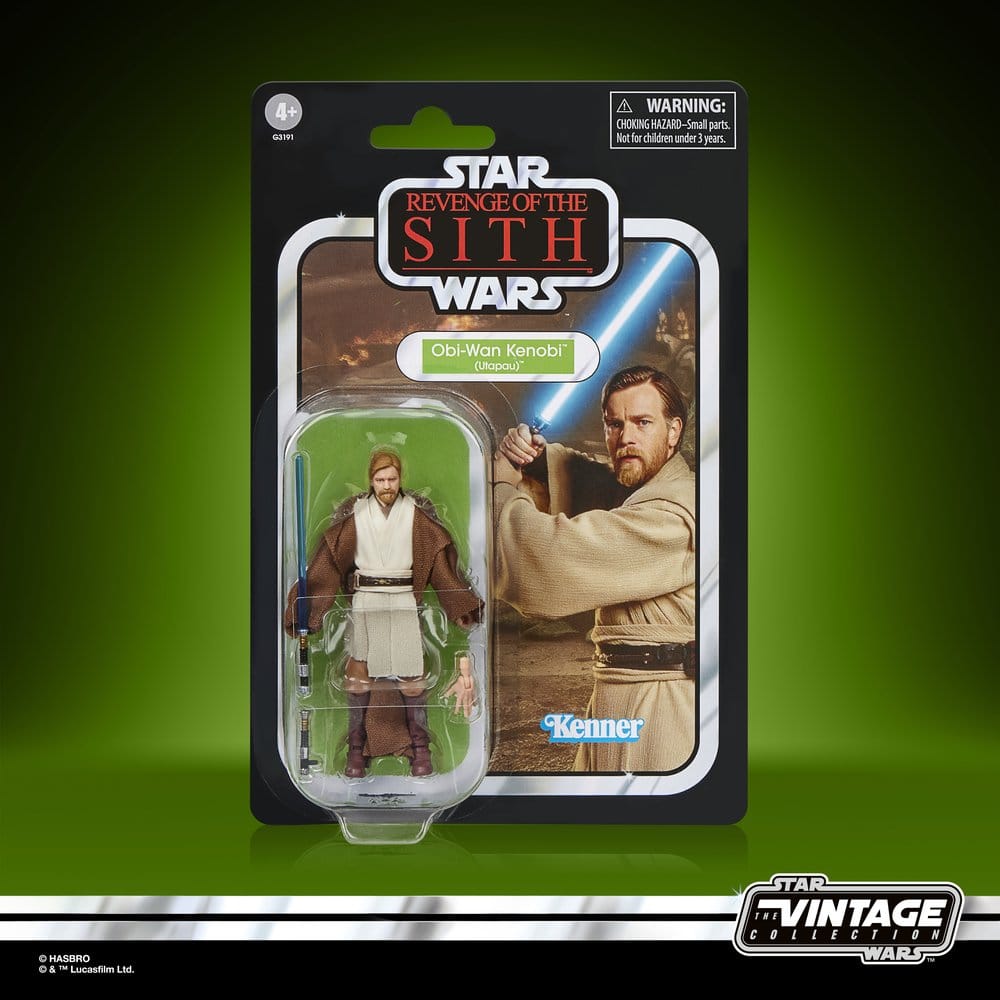 Star Wars Episode III Vintage Collection pack 2 figurines Obi-Wan Kenobi & Airborne Clone Trooper 10 cm