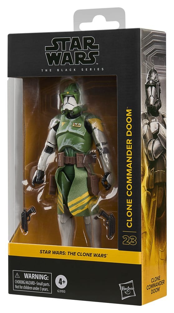 Star Wars: The Clone Wars Black Series figurine Clone Commander Doom 15 cm
