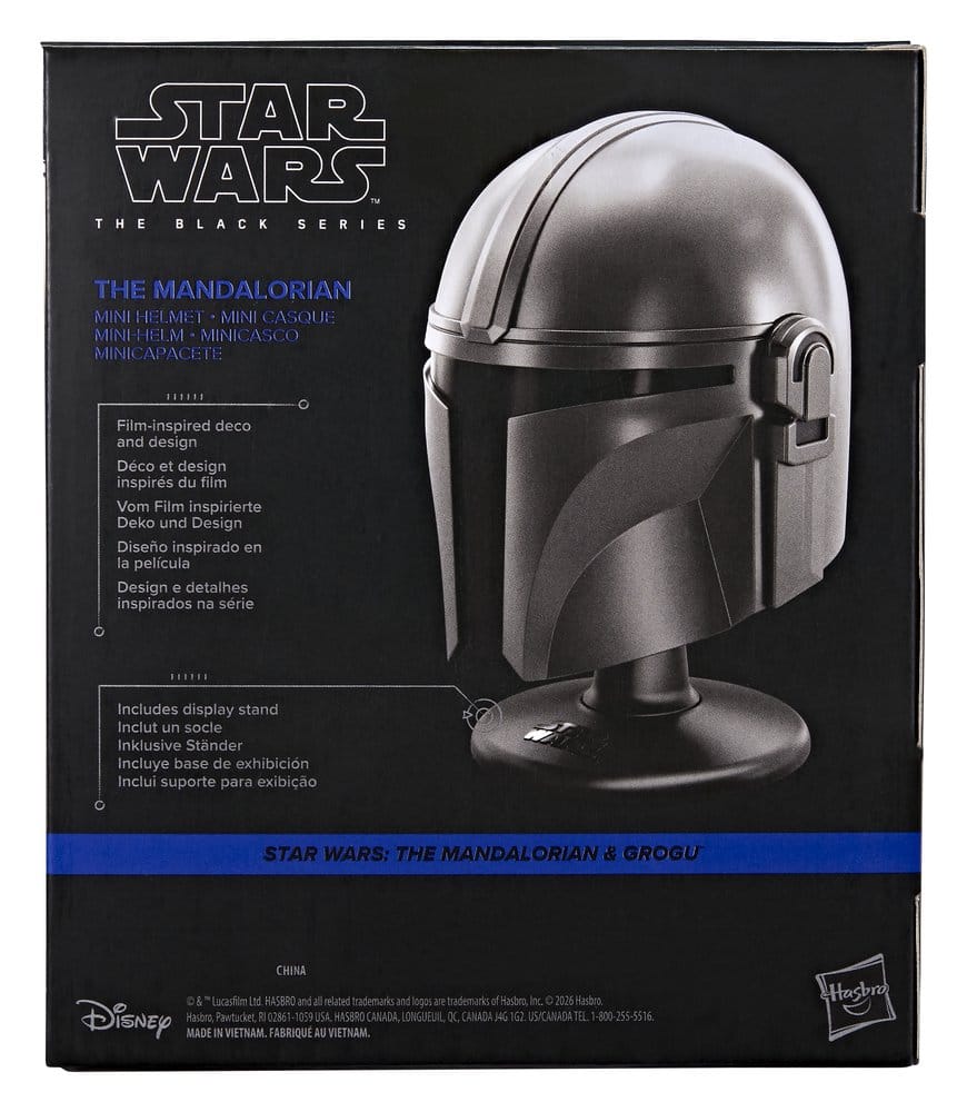 Star Wars: The Mandalorian & Grogu Black Series mini casque The Mandalorian