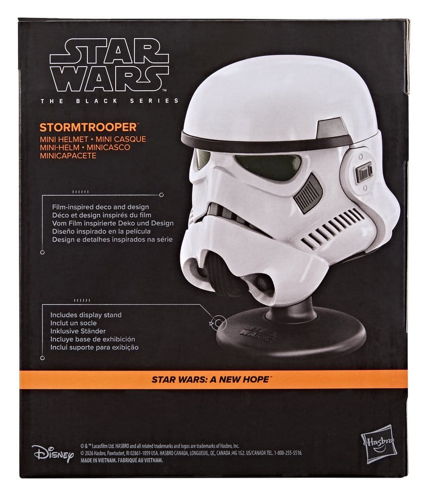 Star Wars Episode IV Black Series mini casque Stormtrooper