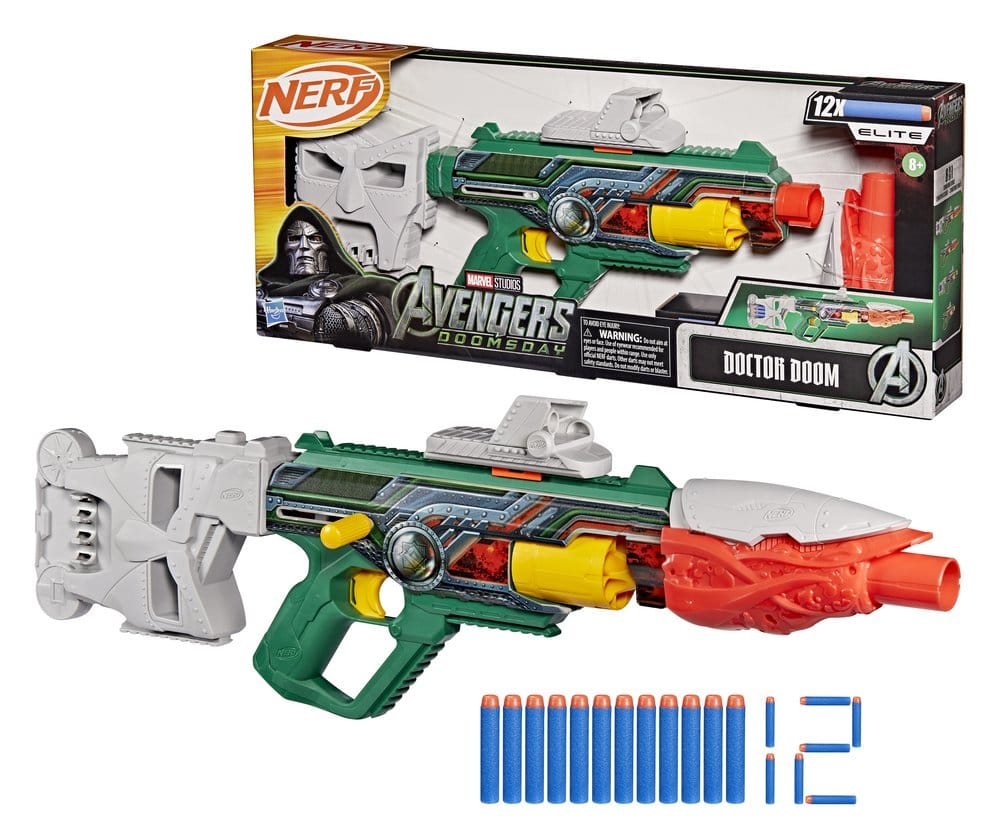 Avengers: Doomsday NERF blaster à fléchettes Doctor Doom