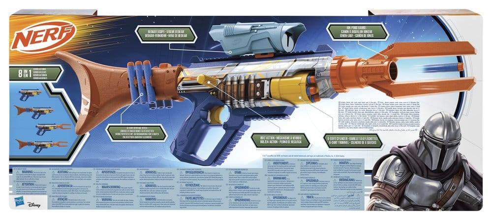 Star Wars: The Mandalorian and Grogu NERF blaster à fléchettes The Mandalorian
