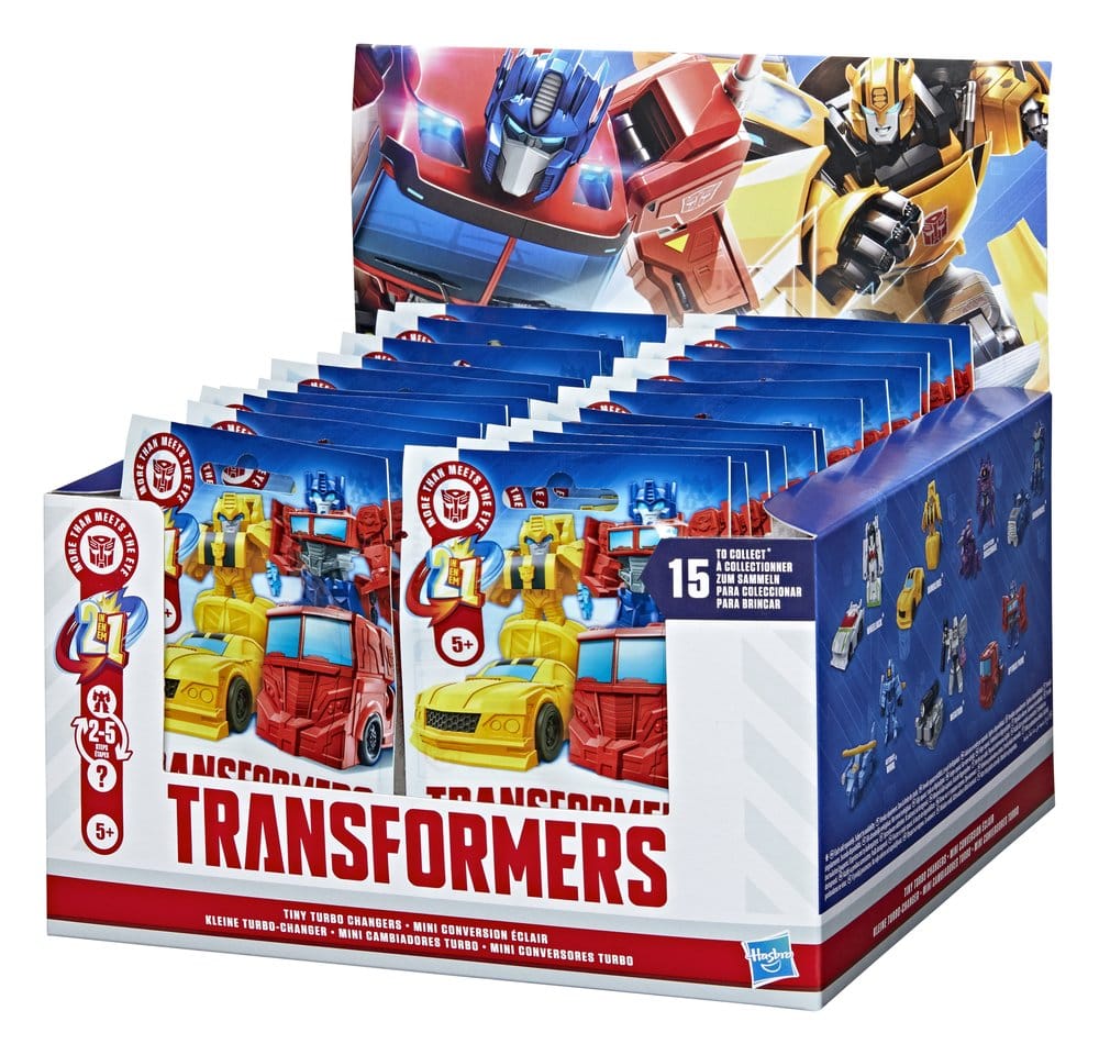 Transformers présentoir boîte-mystère mini-figurines Tiny Turbo Changers 4 cm (24)