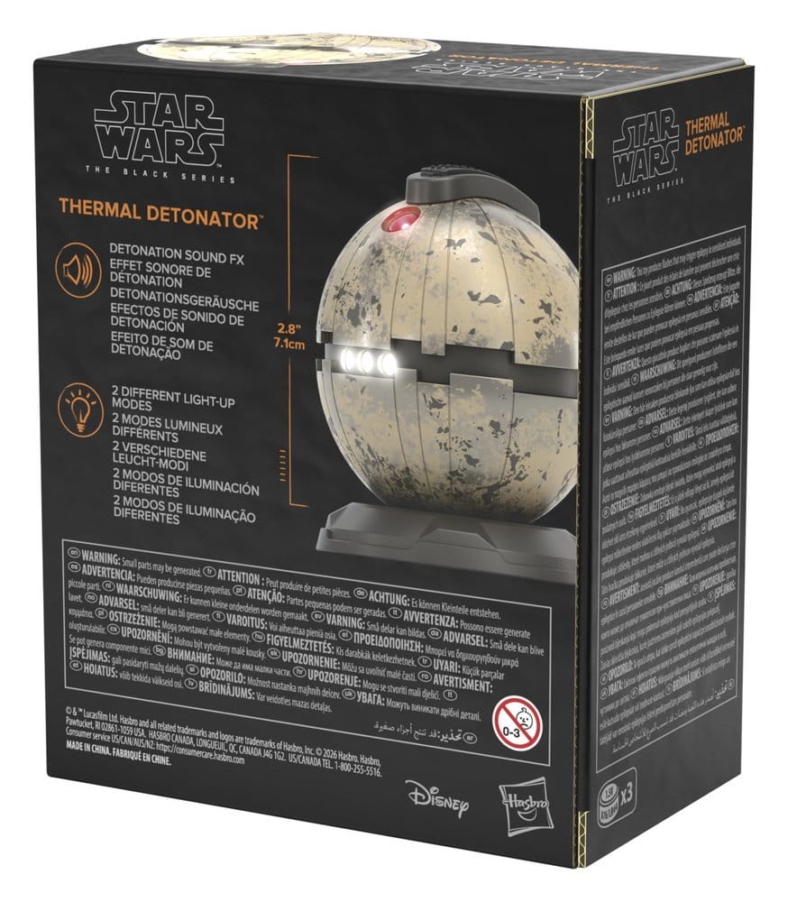Star Wars Episode VI Black Series détonateur thermique électronique