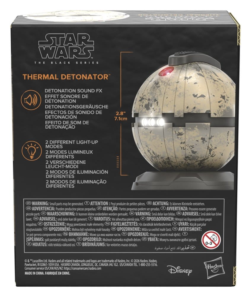 Star Wars Episode VI Black Series détonateur thermique électronique