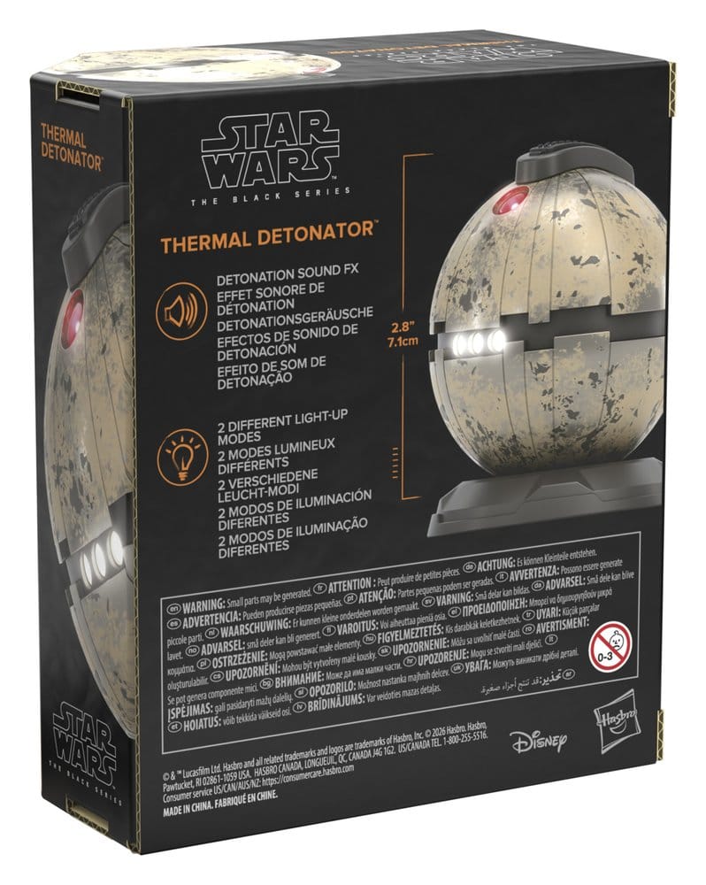 Star Wars Episode VI Black Series détonateur thermique électronique