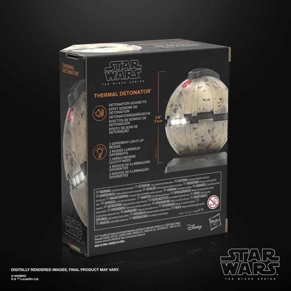 Star Wars Episode VI Black Series détonateur thermique électronique