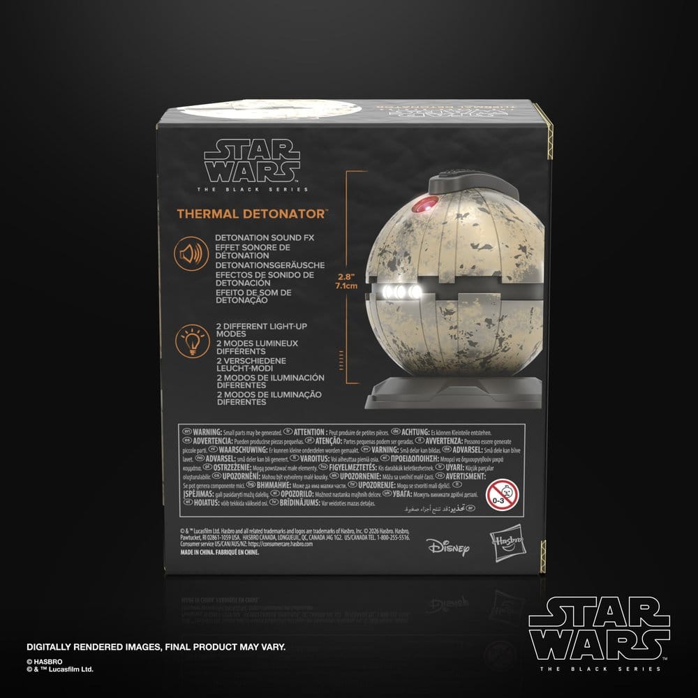 Star Wars Episode VI Black Series détonateur thermique électronique