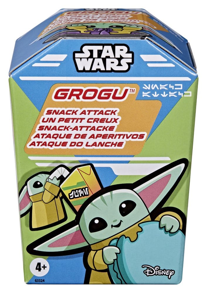 Star Wars présentoir boîte-mystère mini-figurines Grogu Snack Attack Series 1  4 cm (24)