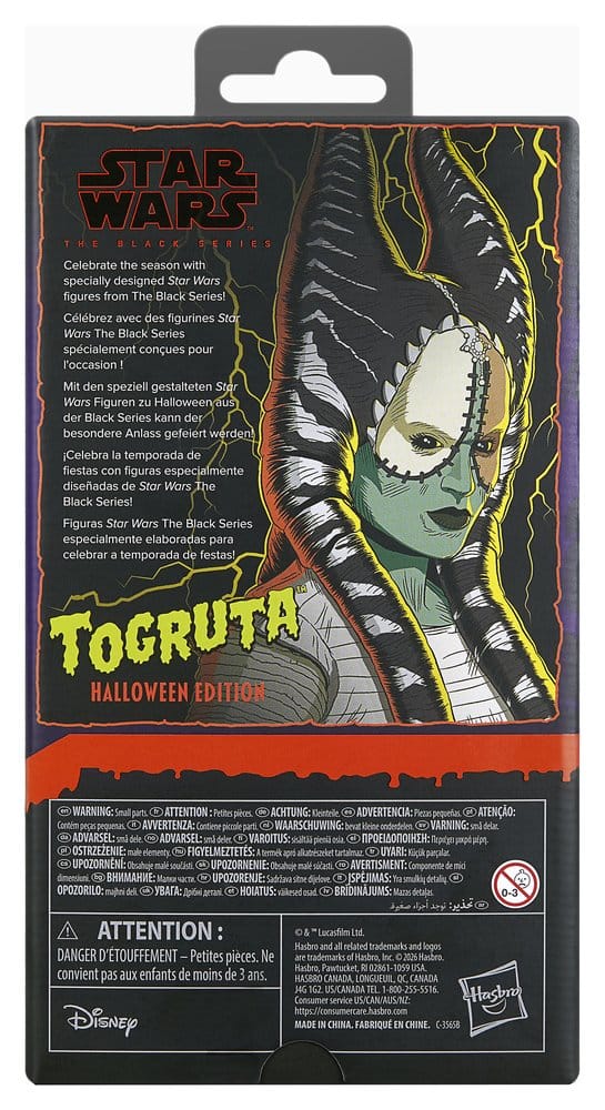 Star Wars Black Series figurine Togruta (Halloween Edition) 15 cm