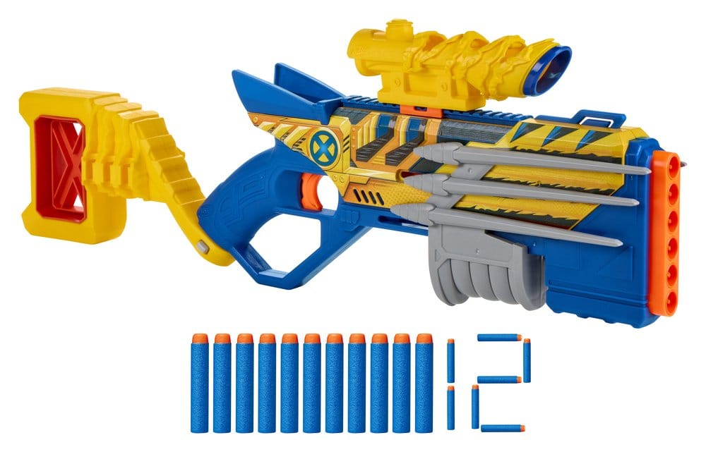 X-Men '97 NERF blaster à fléchettes Marvel's Wolverine