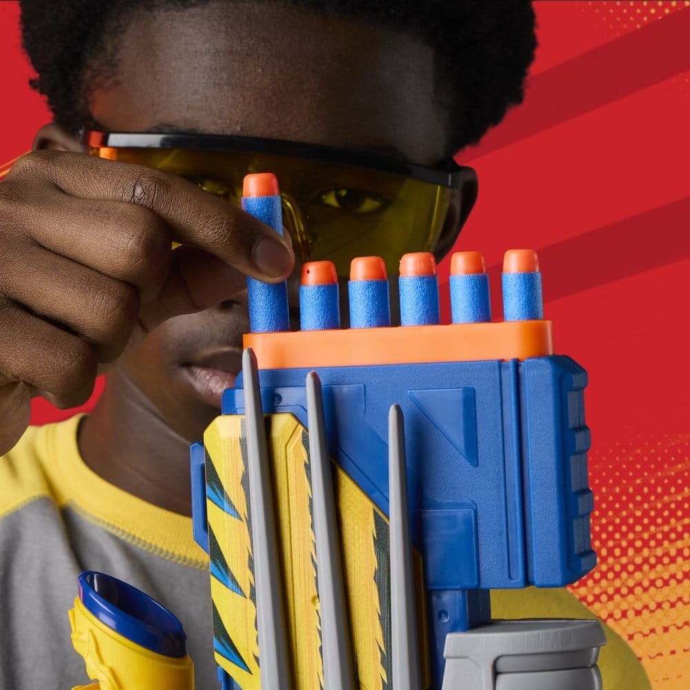X-Men '97 NERF blaster à fléchettes Marvel's Wolverine
