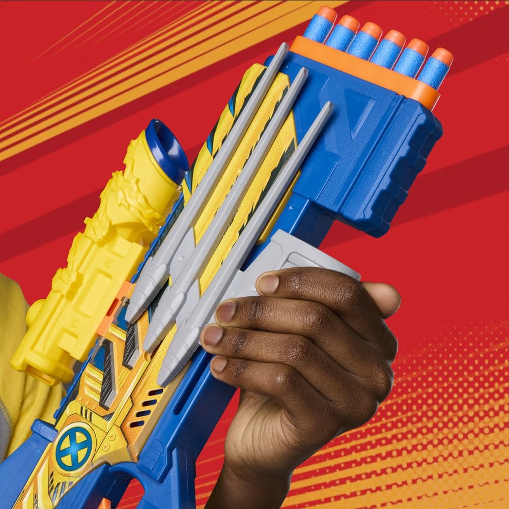 X-Men '97 NERF blaster à fléchettes Marvel's Wolverine