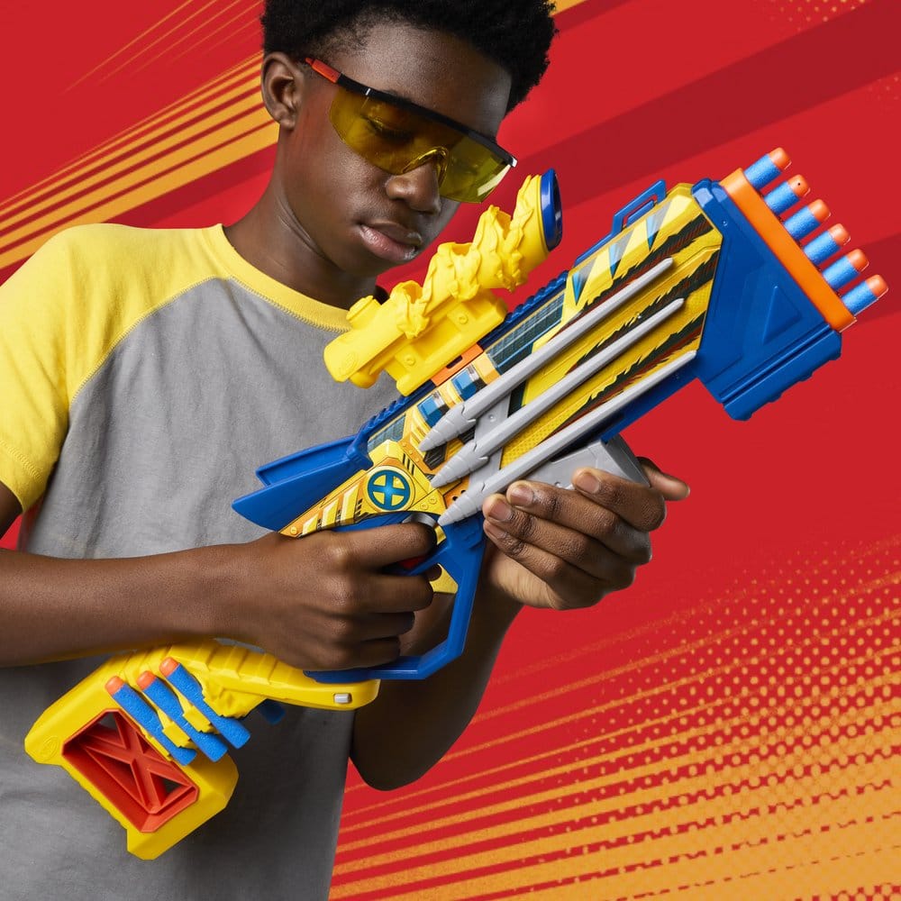 X-Men '97 NERF blaster à fléchettes Marvel's Wolverine