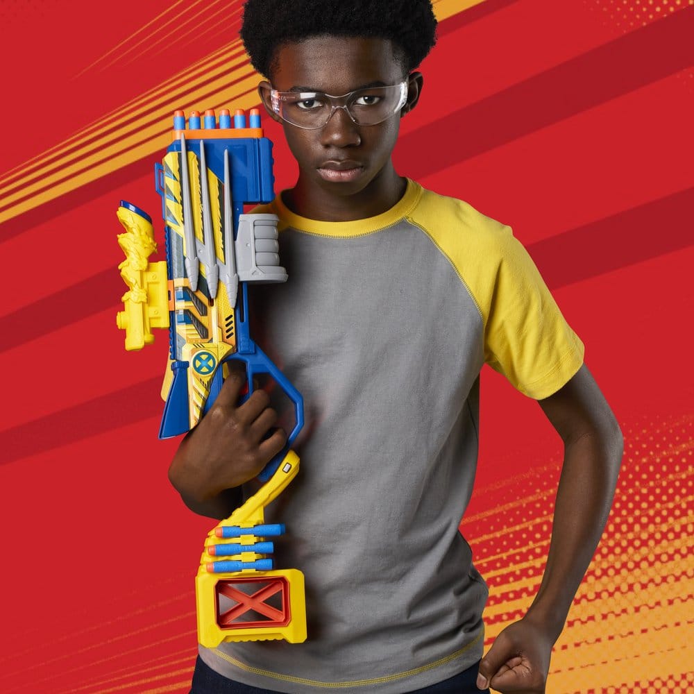 X-Men '97 NERF blaster à fléchettes Marvel's Wolverine