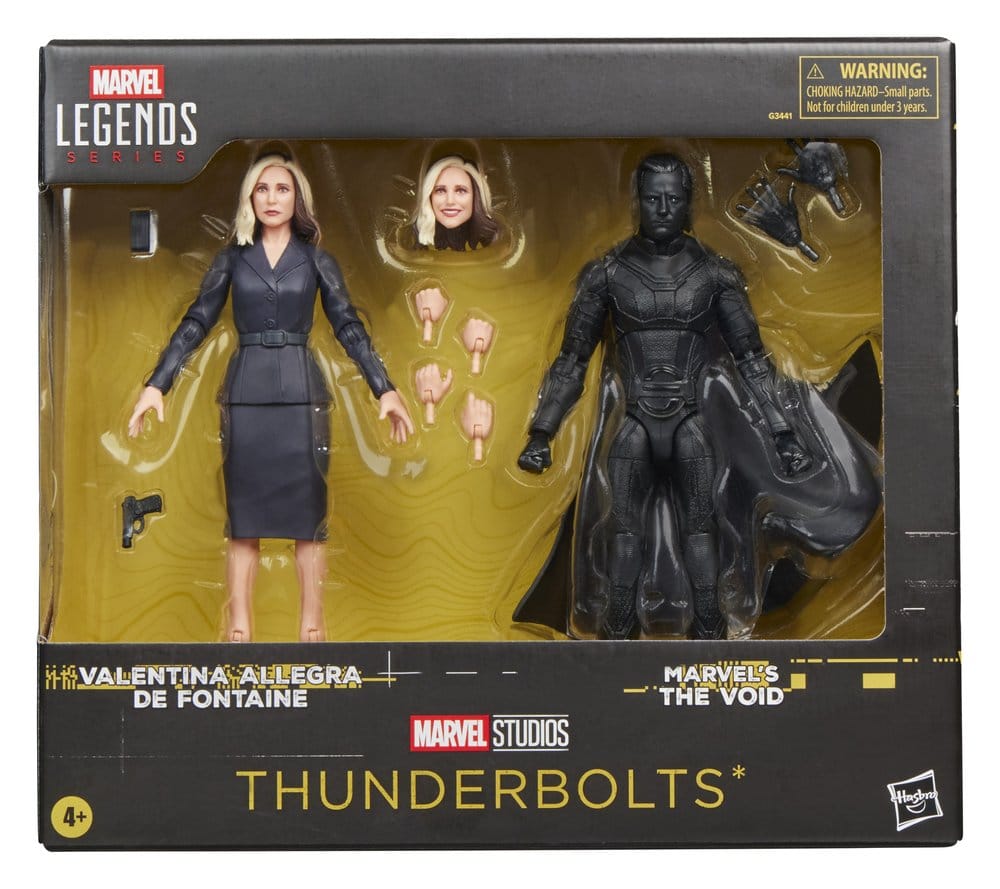 Thunderbolts Marvel Legends pack 2 figurines Valentina Allegra de Fontaine & The Void 15 cm
