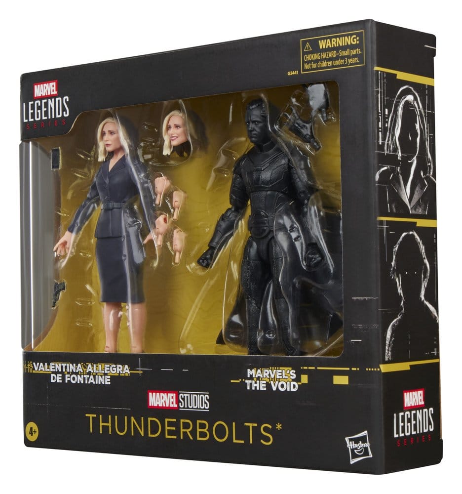 Thunderbolts Marvel Legends pack 2 figurines Valentina Allegra de Fontaine & The Void 15 cm